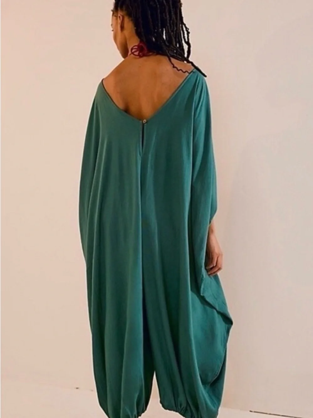 Free People- Milo Jumpsuit Green
